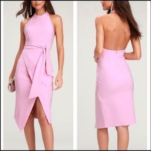 Finders Keepers Essie Mauve Dress